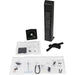 Ergotron WorkFit Single HD Monitor Kit - Mounting kit - for LCD display - black - screen size: up to 30"