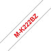 Brother M-K222BZ - Plastic - red on white - Roll (0.9 cm x 8 m) 1 roll(s) tape - for P-Touch PT-55, PT-55P, PT-90