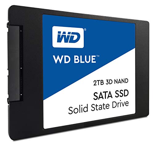 WD Blue 3D NAND SATA SSD WDS200T2B0A - Solid state drive - 2 TB - internal - 2.5" - SATA 6Gb/s