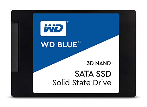 Best Value Western Digital WDS250G2B0A WD Blue 3D NAND Internal SSD 2.5 Inch SATA, 250 GB - Black