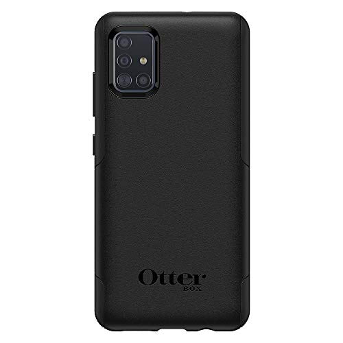 OtterBox Commuter Lite - Back cover for mobile phone - polycarbonate, synthetic rubber - black - for Samsung Galaxy A51