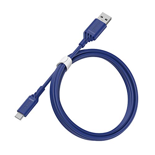 OtterBox Standard - USB cable - USB-C (M) to USB (M) - USB 2.0 - 3 A - 1 m - cobalt blue