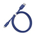 OtterBox Standard - USB cable - USB-C (M) to USB (M) - USB 2.0 - 3 A - 1 m - cobalt blue