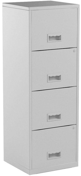 Best Value Pierre Henry A4 4 Drawer Maxi Filing Cabinet - Light Grey