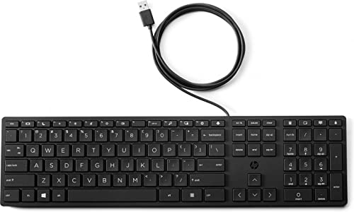 HP Desktop 320K - Keyboard - UK - for HP 340 G7, Z1 G8, Chromebook x360, EliteDesk 800 G8, Workstation Z1 G8, Z2 G8