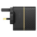 OtterBox Premium - Power adapter - 18 Watt - 3 A - PD 3.0 - 2 output connectors (USB, USB-C) - black shimmer