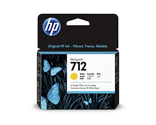 HP 3ED69A 712 YELLOW INK CARTRIDGE 29ML