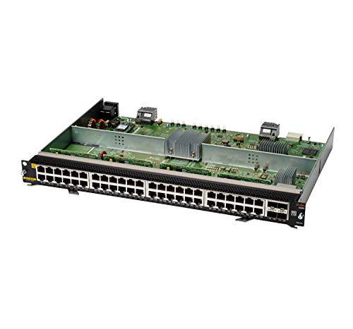 HPE Aruba 6400 - Expansion module - Gigabit Ethernet (PoE) x 48 + Gigabit Ethernet x 4 - for HPE Aruba 6405, 6405 48SFP+, 6405 96G, 6410