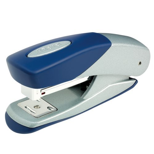 Best Value Rexel Matador Half Strip Stapler, 25 Sheet Capacity, Metal Body, Blue and Silver, 2100951