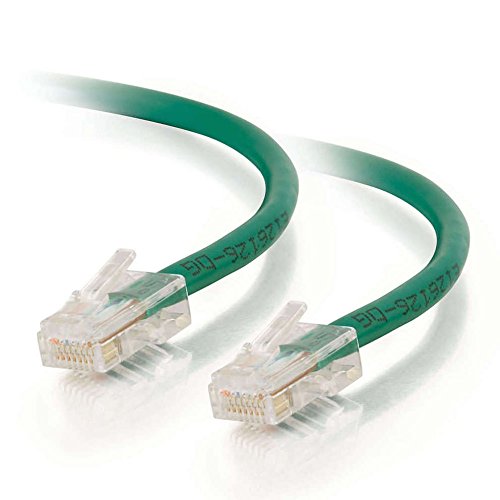 C2G Cat5e Non-Booted Unshielded (UTP) Network Patch Cable - Patch cable - RJ-45 (M) to RJ-45 (M) - 2 m - UTP - CAT 5e - stranded, uniboot - green