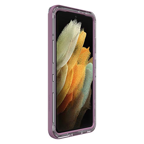 LifeProof N╦XT - Back cover for mobile phone - 50% recycled plastic - napa (clear/lavender) - for Samsung Galaxy S21 Ultra 5G