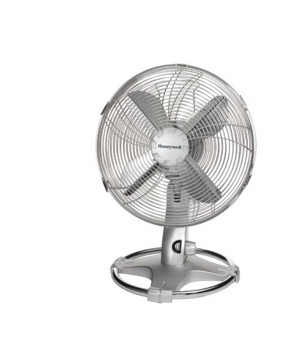 Best Value Honeywell HT-216E Oscillating Table Fan - 12 inch, Chrome