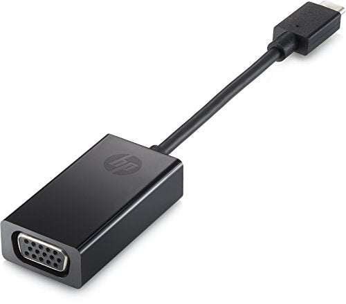 HP - External video adapter - USB-C - D-Sub - black - for Victus by HP 16, Chromebook 14, Chromebook x360, ENVY 17, Pavilion 14, Pavilion x360