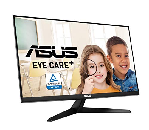 ASUS VY279HE - LED monitor - 27" - 1920 x 1080 Full HD (1080p) @ 75 Hz - IPS - 250 cd/m - 1000:1 - 1 ms - HDMI, VGA