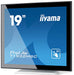 iiyama ProLite T1932MSC-W5AG - LED monitor - 19" - touchscreen - 1280 x 1024 - IPS - 250 cd/m - 1000:1 - 14 ms - HDMI, VGA, DisplayPort - speakers - white