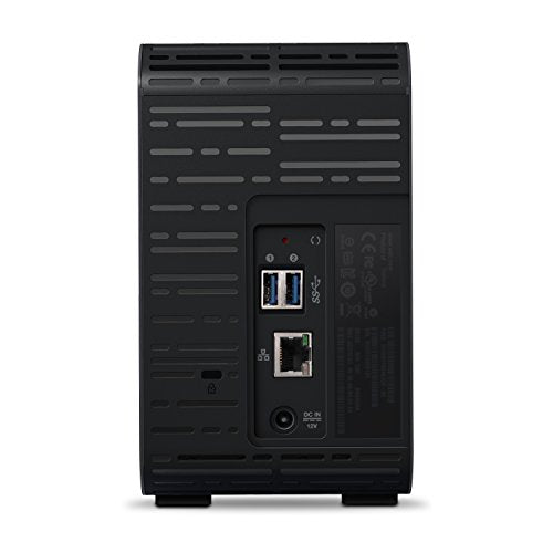 WD My Cloud EX2 Ultra WDBVBZ0240JCH - Personal cloud storage device - 2 bays - 24 TB - HDD 12 TB x 2 - RAID 0, 1, JBOD - RAM 1 GB - Gigabit Ethernet - iSCSI support