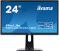 Best Value iiyama XB2483HSU-B3 24" ProLite Height Adjustable AMVA HD LED Monitor with USB - Black