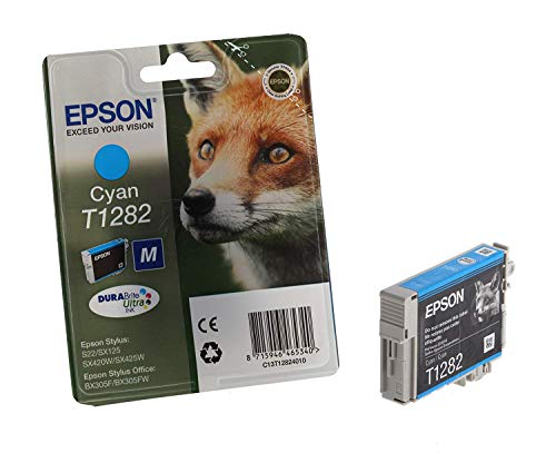 Best Value Epson Ink Cart T128 Retail Pack, Cyan, Genuine, Amazon Dash Replenishment Ready