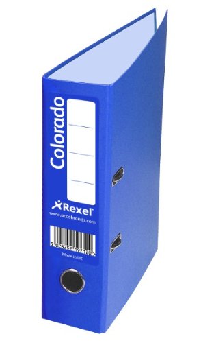 Best Value Rexel Colorado A4 Lever Arch Files 80 Colorado Blue,Pack of 10