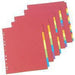 Best Value Concord A4 Assorted 6 Part Bright Divider