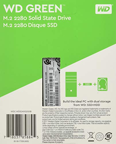 SSD Green 240GB M.2 7mm SATA Gen 3