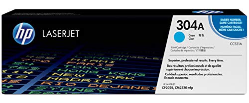 Best Value HP CC531A 304A Original LaserJet Toner Cartridge, Cyan, Pack of 1