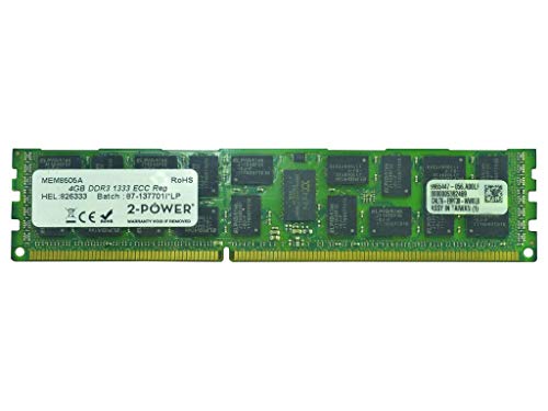 4GB PC3-10600R 1333MHz DDR3 Registered ECC CL9 RDIMM (2Rx4)