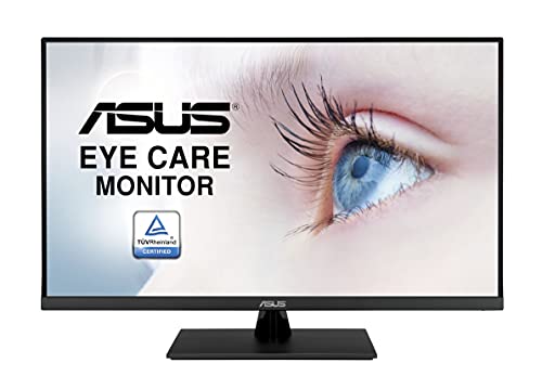 ASUS VP32UQ - LED monitor - 31.5" - 3840 x 2160 4K UHD (2160p) @ 60 Hz - IPS - 350 cd/m - 1000:1 - HDR10 - 4 ms - HDMI, DisplayPort - speakers