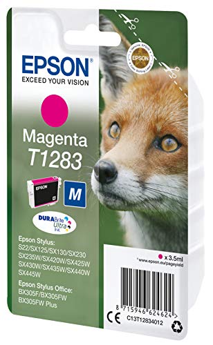 Epson T1283 - 3.5 ml - M size - magenta - original - blister - ink cartridge - for Stylus S22, SX130, SX230, SX235, SX430, SX435, SX438, SX440, SX445, Stylus Office BX305