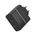 OtterBox Wall Charger - Power adapter - 50 Watt - 3 A - PD 3.0 - 2 output connectors (USB-C) - black shimmer