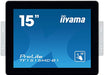 iiyama ProLite TF1515MC-B1 - 15" Diagonal Class LED-backlit LCD display - digital signage - with touchscreen 1024 x 768 - edge-lit - black