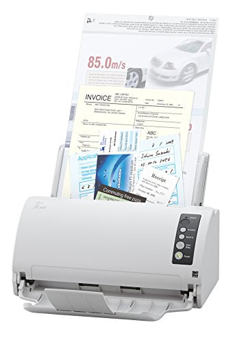 Fujitsu FI-7030, A4 Document scanner - Duplex - 216 x 355.6 mm - 600 dpi x 600 dpi - up to 27 ppm (mono) / up to 27 ppm (colour) - ADF 50 sheets - USB 2.0. PaperStream IP (TWAIN/ISIS) Driver, WIA Driver Windows, MacOX and Linux