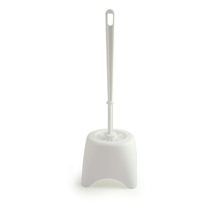 Best Value Bentley Toilet Brush Set with Potted Holder, White