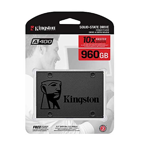 Kingston A400 - Solid state drive - 960 GB - internal - 2.5" - SATA 6Gb/s