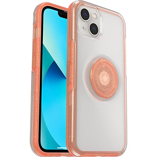 Otter+Pop Symmetry Clear iPhone 13 Melondramatic - clear/coral