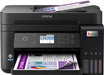 Epson EcoTank ET-3850, Inkjet Printers, Ink tank system, A4, 4 Ink Cartridges, KCYM, Print, Scan, Copy, Yes (A4, plain paper), 4,800 x 1,200 DPI, 33 pages/min Monochrome, 20 pages/min Colour, 250 Sheets Standard, 1,200 DPI x 2,400 DPI (Horizontal x Vertic