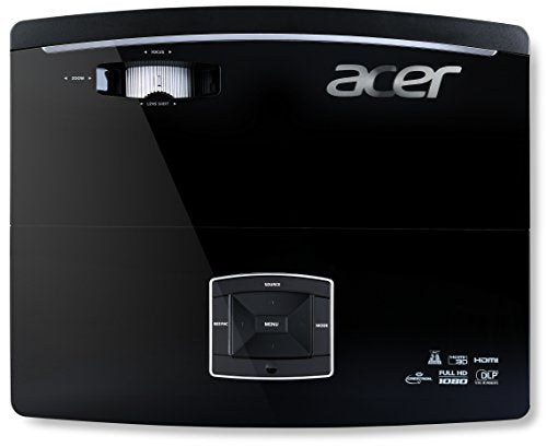 Acer P6500 - DLP projector - UHP - 3D - 5000 lumens - Full HD (1920 x 1080) - 16:9 - 1080p - LAN