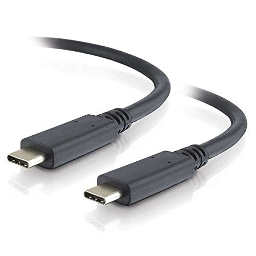 C2G 1m USB Type C Cable - 4K support - USB 3.1 (Gen 2) M/M - USB C Cable - USB cable - USB-C (M) to USB-C (M) - USB 3.1 Gen 2 / Thunderbolt 3 - 1 m - black