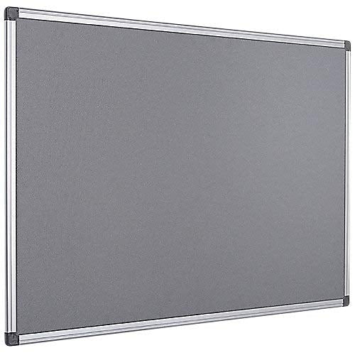 Viking Wall Mountable Notice Board 120 x 90 cm Grey