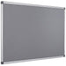 Viking Wall Mountable Notice Board 120 x 90 cm Grey