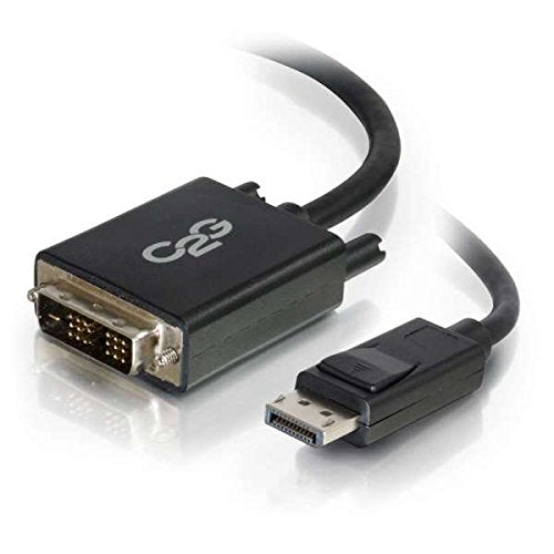 C2G 1m DisplayPort to Single Link DVI-D Adapter Cable M/M - DP to DVI - Black - DisplayPort cable - single link - DisplayPort (M) to DVI-D (M) - 1 m - black