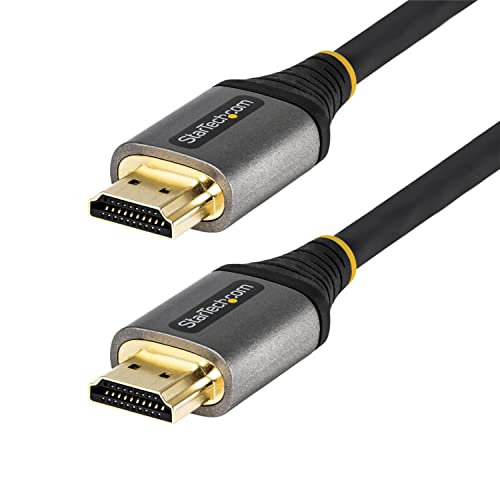 StarTech 20in 0.5m Premium Certified High Speed Ultra HD 4K 60Hz HDMI 2.0 HDR10 ARC Cable