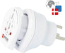 Skross  SKross Travel Adapter Combo - World-to-Denmark Earthed 