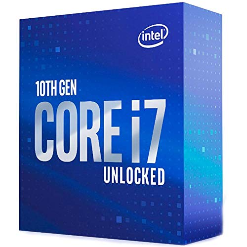 Intel Core i7 10700K - 3.8 GHz - 8-core - 16 threads - 16 MB cache - LGA1200 Socket - Box