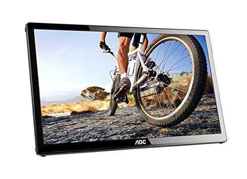 AOC I1659FWUX - LED monitor - 16" (15.6" viewable) - portable - 1920 x 1080 Full HD (1080p) @ 60 Hz - IPS - 220 cd/m - 700:1 - 10 ms - USB - black