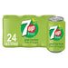 Best Value 7UP Free Sparkling Lemon and Lime Drink Cans, 330ml (Pack of 24)