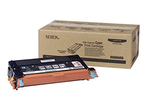 Best Value Xerox Genuine Phaser 6180/6180 MFP Cyan High Capacity Toner Cartridge (6,000 Pages) - 113R00723