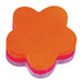 Best Value Post-it 76x76 mm Lilac Flower Shaped Cube Notes - Pink/Orange