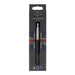 Best Value Parker Jotter Bond Street Black Barrel Ballpoint Pen - Supplied with Royal Blue Ink