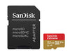 SanDisk Extreme - Flash memory card (microSDHC to SD adapter included) - 32 GB - A1 / Video Class V30 / UHS-I U3 / Class10 - microSDHC UHS-I